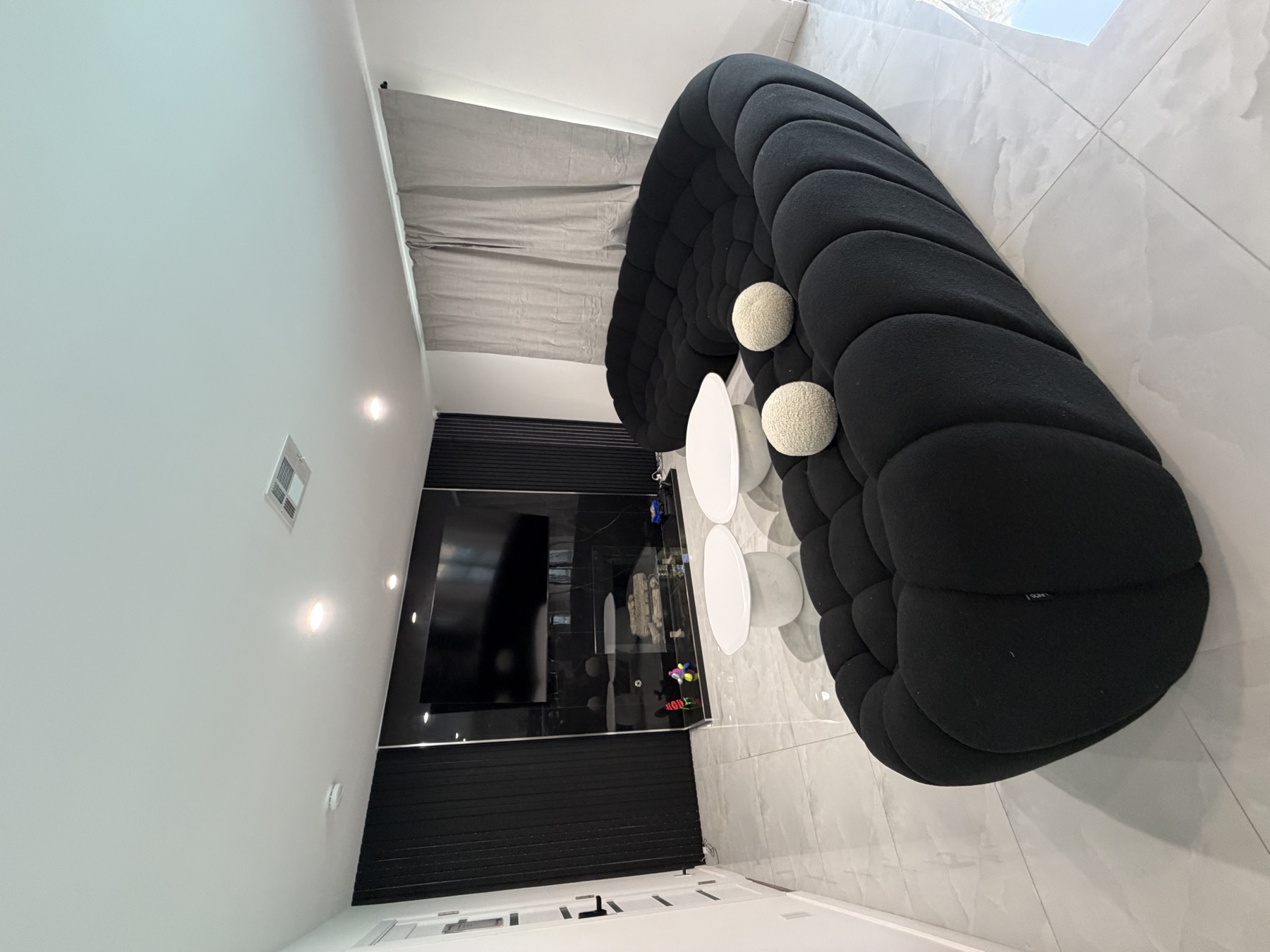 Lounge set up for a group conversation